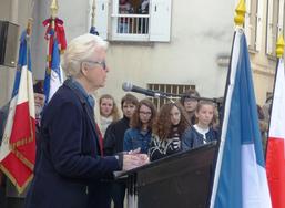 Inauguration d'une plaque honorant les Juifs déportés à partir d'Angoulême