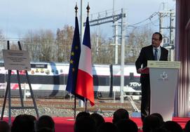 Inauguration de la ligne à grande vitesse SEA Tours Bordeaux