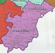 Lavalette Tude Dronne, nouvelle communauté de communes de Charente